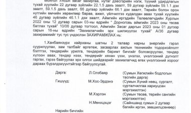 2023.01.25 А/19 ДҮГЭЭР ЗАХИРАМЖ