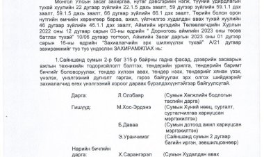 2023.01.25 А/21 ДҮГЭЭР ЗАХИРАМЖ