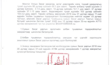 2023.01.24 А/12 ДУГААР ЗАХИРАМЖ