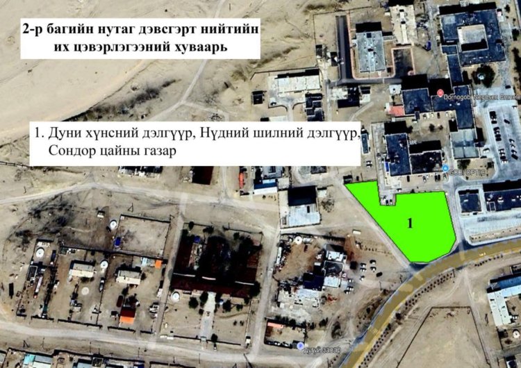 АЖ АХУЙН НЭГЖ,БАЙГУУЛЛАГЫН НИЙТИЙН ИХ ЦЭВЭРЛЭГЭЭНИЙ ХУВААРЬТ ТАЛБАЙН ЗУРАГЛАЛ